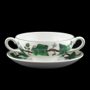 Wedgwood Napoleon Ivy Suppentasse + Untertasse