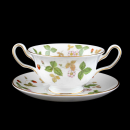 Wedgwood Wild Strawberry Suppentasse + Untertasse