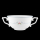 Villeroy & Boch Heinrich Collier Cream Soup Bowl & Saucer In Excellent Condition