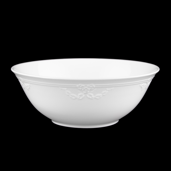 Villeroy & Boch Fiori White (Fiori Weiss) Vegetable Bowl 24 cm In Excellent Condition
