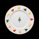 Dibbern Seasons Greetings Salad Plate Pine