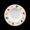 Dibbern Seasons Greetings Rim Soup Bowl Small