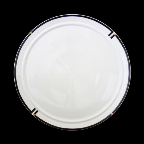 Rosenthal Cupola Nera Cake Plate 34 cm