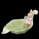 Villeroy & Boch Leaf Bowls Leaf with Rabbit Girl