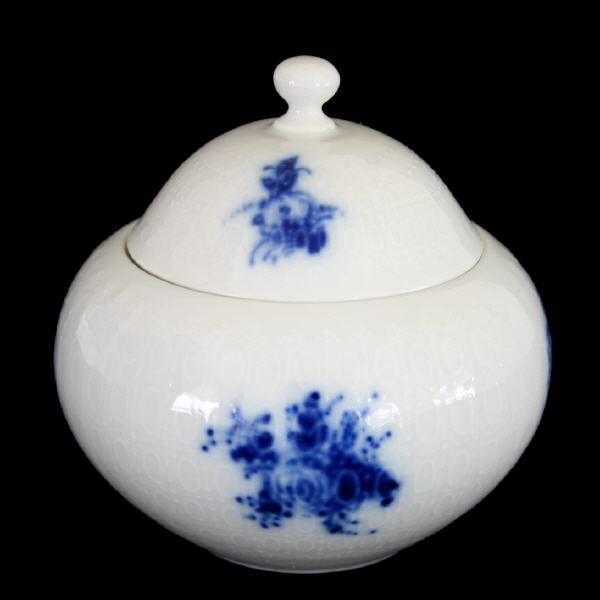 Rosenthal Romance Blue Flowers (Romanze in Blau) Sugar Bowl & Lid Small