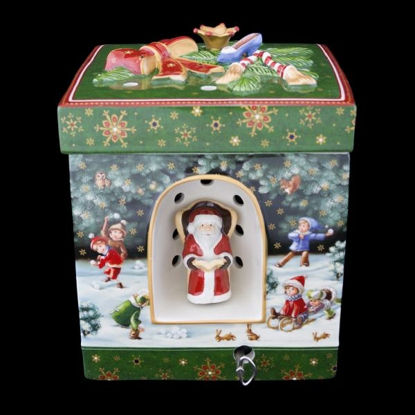 Villeroy & Boch Christmas Toys Spieluhr Paket Schneespaß