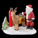 Villeroy & Boch Fairytale Park Scene Santa with Forest Animal