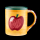 Villeroy & Boch Gallo Design Switch Winter Season Fayence Mug Apple Mistletoe Red Fayence