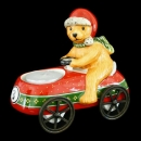 Villeroy & Boch Nostalgic Dreams Teddy On Wooden Cart