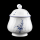 Villeroy & Boch Old Luxembourg (Alt Luxemburg) Sugar Bowl & Lid Lid White Vitro Porcelain