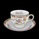 Wedgwood Kutani Crane Kaffeetasse + Untertasse