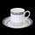 Villeroy & Boch Azurea Demitasse Espresso Cup & Saucer Sampler