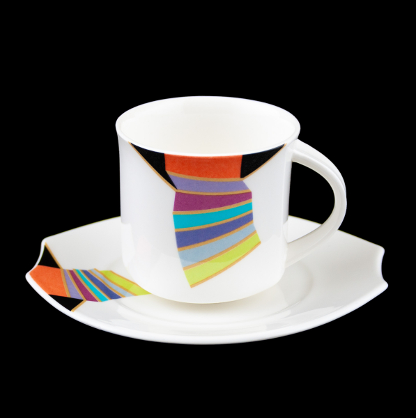 Villeroy & Boch Baleno Coffee Cup & Saucer In Excellent Condition
