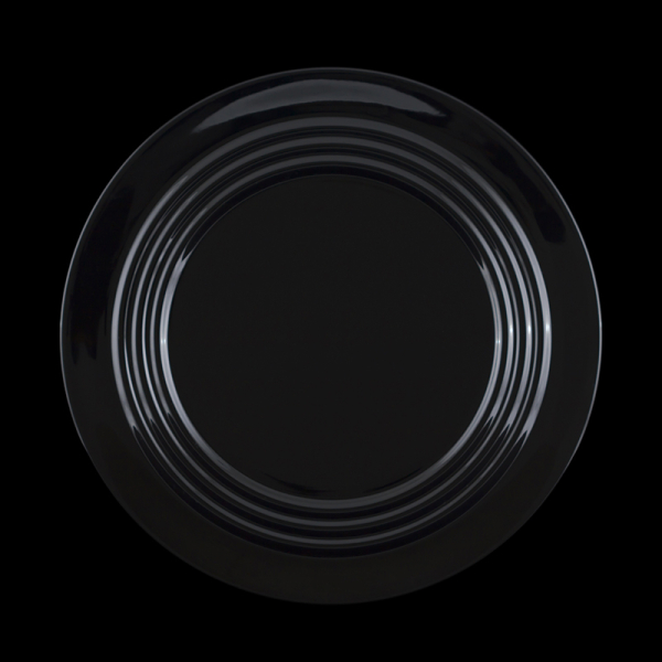 Rosenthal Cupola Nera Platzteller schwarz glänzend