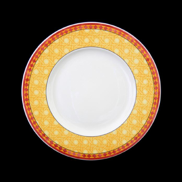 Villeroy & Boch Gallo Design Switch Plantation Dinner Plate Safran In Excellent Condition