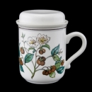 Villeroy & Boch Botanica Mug with Strainer Lid White