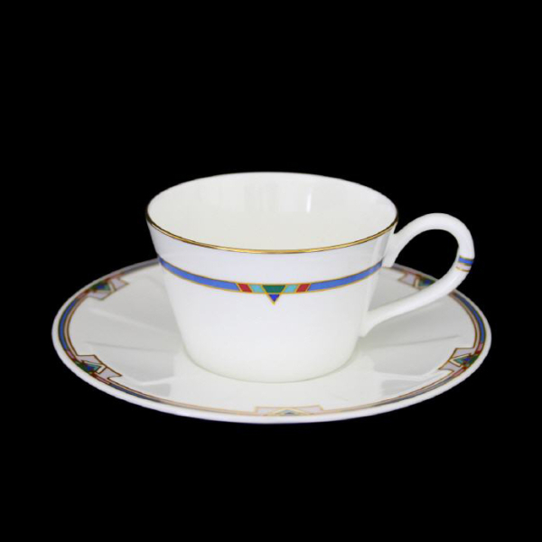 Villeroy & Boch Park Avenue Tea Cup & Saucer In Excellent Condition