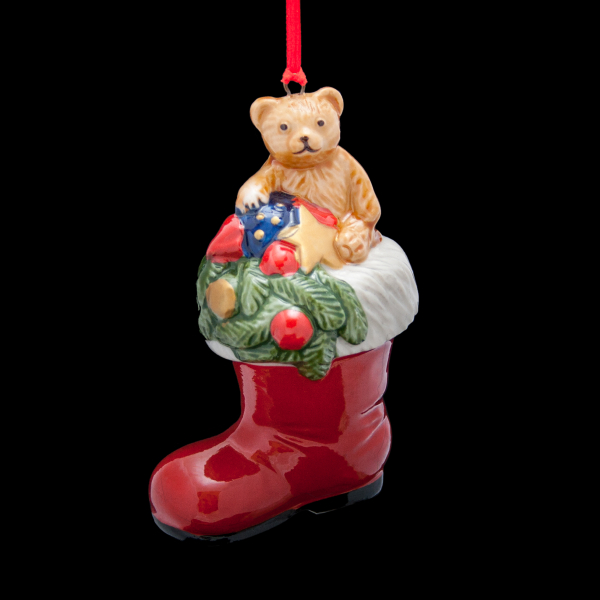 Villeroy & Boch Nostalgic Ornaments Stiefel mit Teddy