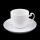 Rosenthal Asimmetria White (Asimmetria Weiss) Coffee Cup & Saucer In Excellent Condition