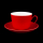 Villeroy & Boch Wonderful World Kaffeetasse + Untertasse Red