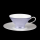 Rosenthal Form 2000 Lilac Mother of Pearl (Purple) (Form 2000 Flieder Perlmutt) Tea Cup & Saucer