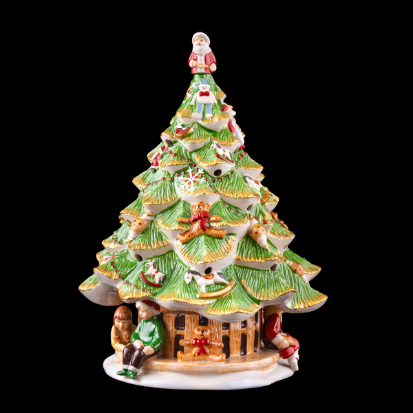 Villeroy & Boch Christmas Toys Memory Großer Tannenbaum mit Kindern Spieluhr
