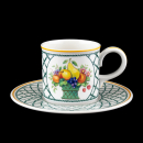 Villeroy & Boch Basket Kaffeetasse + Untertasse neuwertig