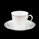 Villeroy & Boch Arco Gold Coffee Cup & Saucer