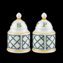 Villeroy & Boch Basket Salt & Pepper Shaker Set In Excellent Condition