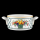 Villeroy & Boch Basket Cream Soup Bowl & Saucer In Excellent Condition